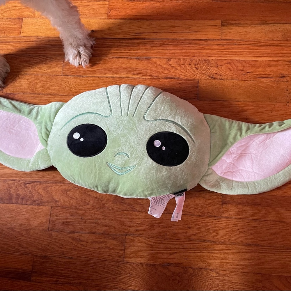 Baby yoda pillow